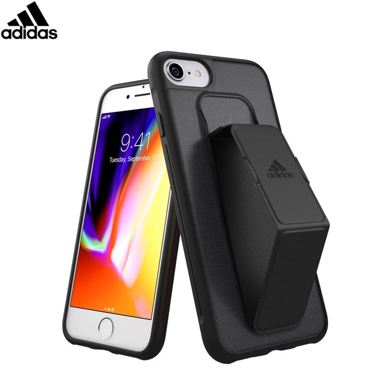 Adidas Iphone Se 8 7 6s Gummi Sp Folio Grip Case Schwarz