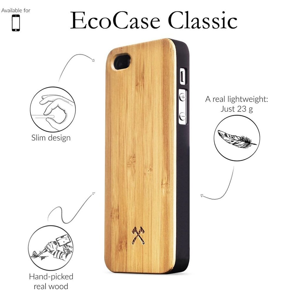 Woodcessories Iphone Se Holz Hulle Bambus Eco003