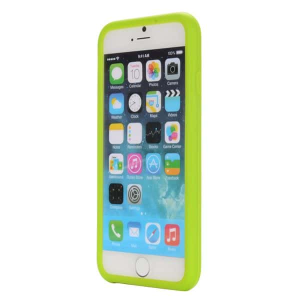 pizu iphone 6 6s silikon case hulle m m 3d grun