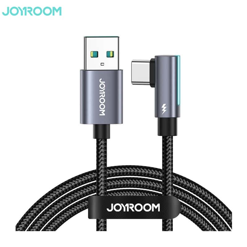 Joyroom C-A35 USB-A & USB-C Schnelles Kfz-Ladegerät - 45W - Schwarz