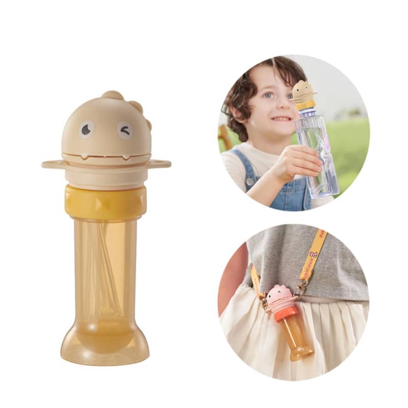 12x6cm Kinder Flaschen Trink Aufsatz mit Strohhalm