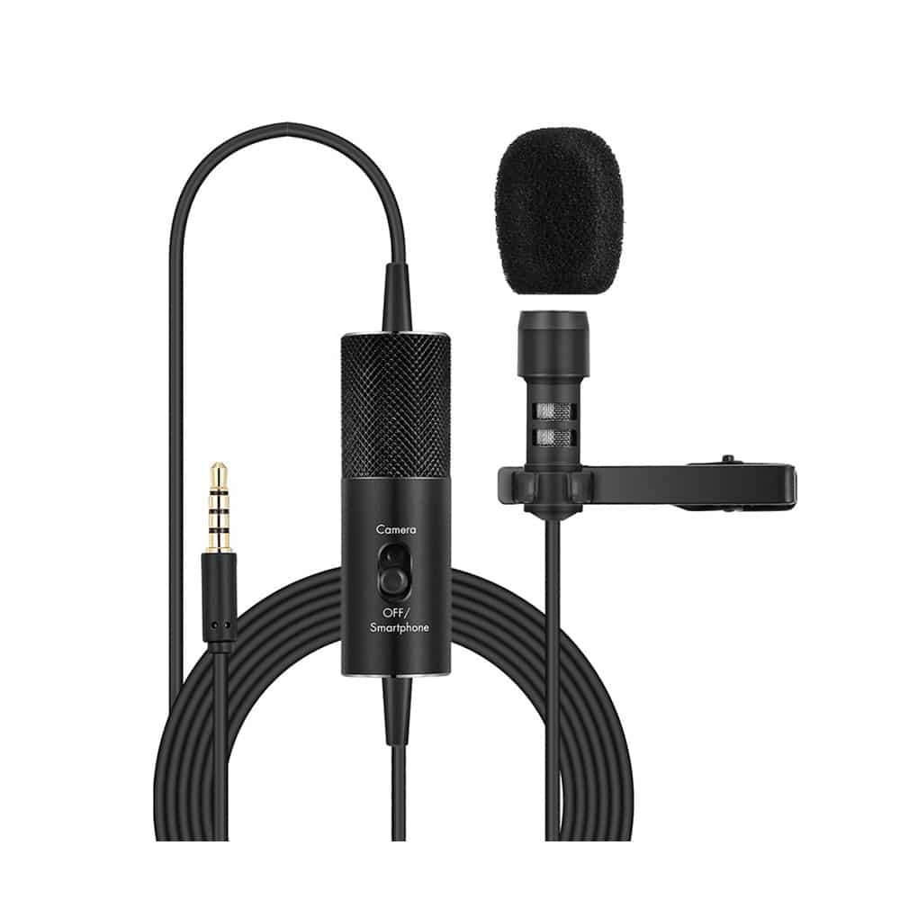 Lavalier Krawatten Mikro Ansteckmikrofon Kamera PC