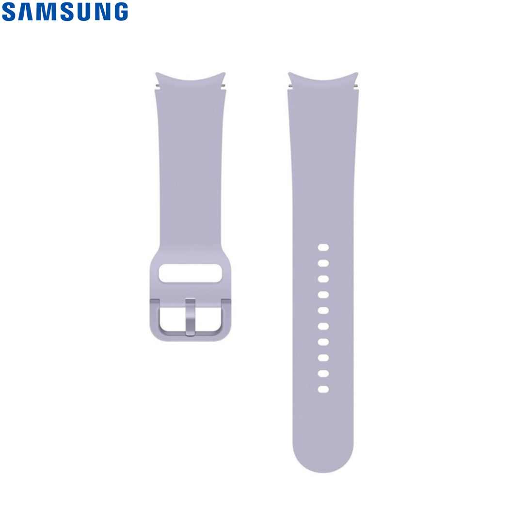 M L Samsung Samsung Galaxy Watch 6 40mm Sport Band Violett