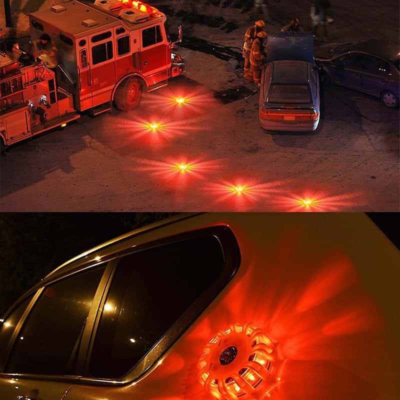LED Warnlicht Auto Sicherheitsleuchte Blink Licht Rot