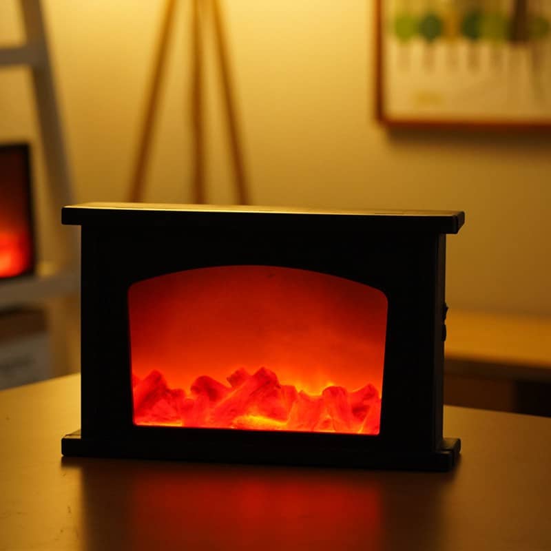 LED Tisch Kamin Home Deko Chemine Feuerstelle