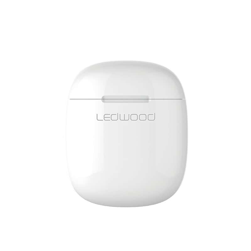 Ledwood Kabellose Bluetooth 5.0 Sport Kopfh rer Weiss