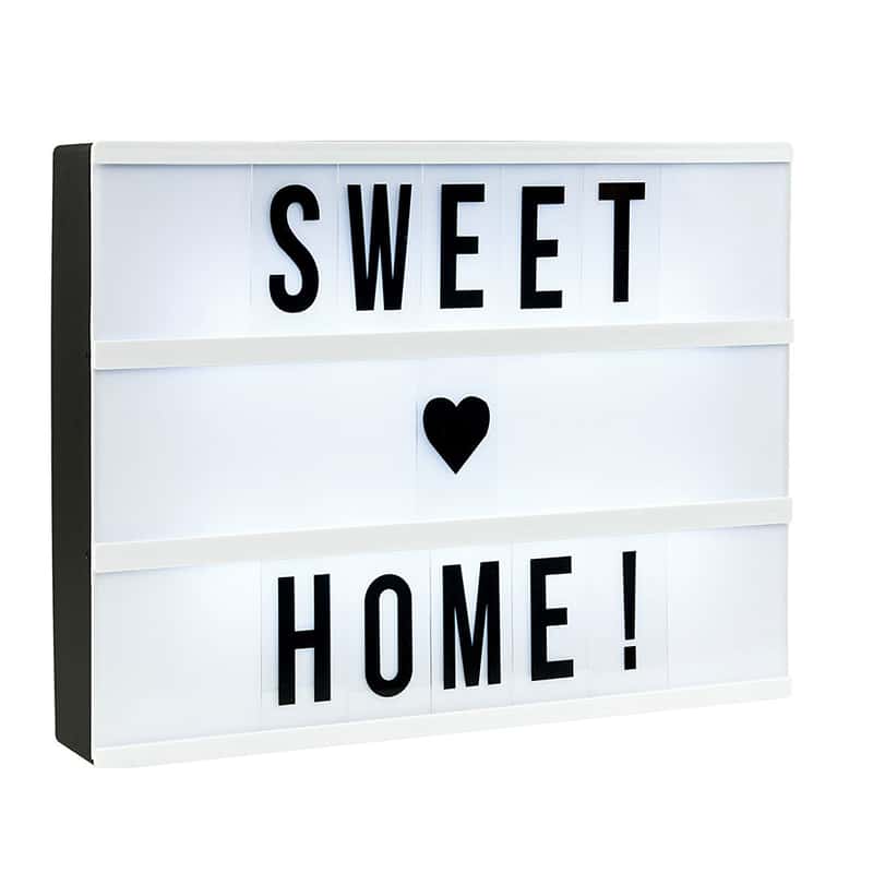 light box a4 leuchtkasten mit 96 buchstaben