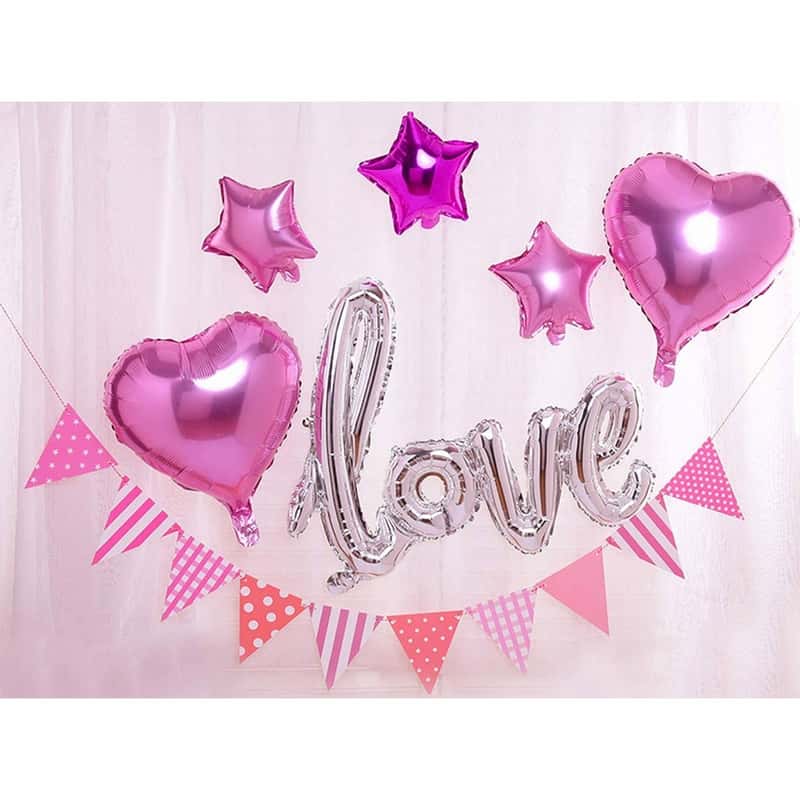 Folienballon Silber 80cm x 5m "JUST MARRIED" Party Luftballon Hochzeit Partydeko Folienballon Silber 80cm x 5m "JUST MARRIED" Party Luftballon Hochzeit Partydeko