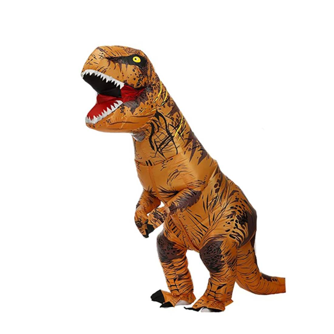 NMM Aufblasbares Dino-Kostüm Mit Ritterdolch – Für Erwachsene & Kinder (150–190 Cm)