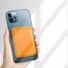 Magnetische MagSafe iPhone Leder Wallet Kreditkarten Halterung - Rot - Bild 3
