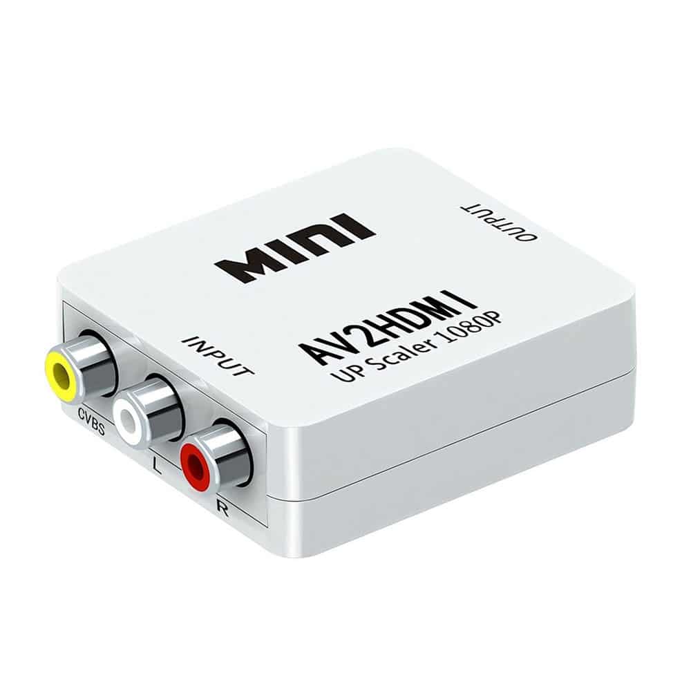Mini Composite AV auf 1080p HDMI Adapter Konverter