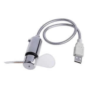 3x Schwanenhals USB-Lüfter – Faltbar, Mit Weichen Flügeln, Leise & Flexibel Für Büro & Zuhause