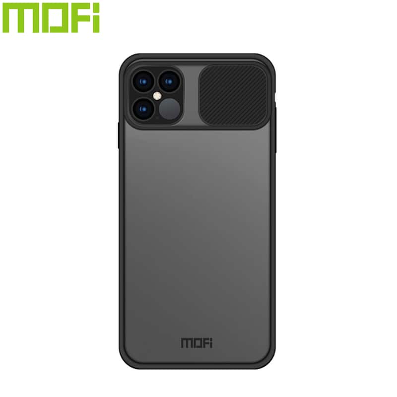 Mofi iPhone 12 Pro Max Hybrid Case Kameraschutz Schwarz