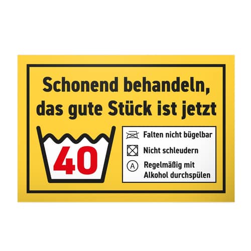 3er Set Wimpelketten Zum 40. Geburtstag – Marineblau & Gold, Perfekt Für Partydeko Für Männer & Frauen
