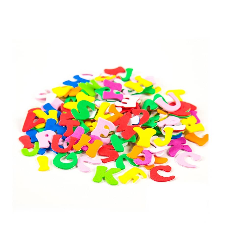 730 Stück Schaumstoff Aufkleber – Moosgummi Buchstaben, Zahlen & Motive Selbstklebend, Für Basteln, Scrapbooking & Kinder