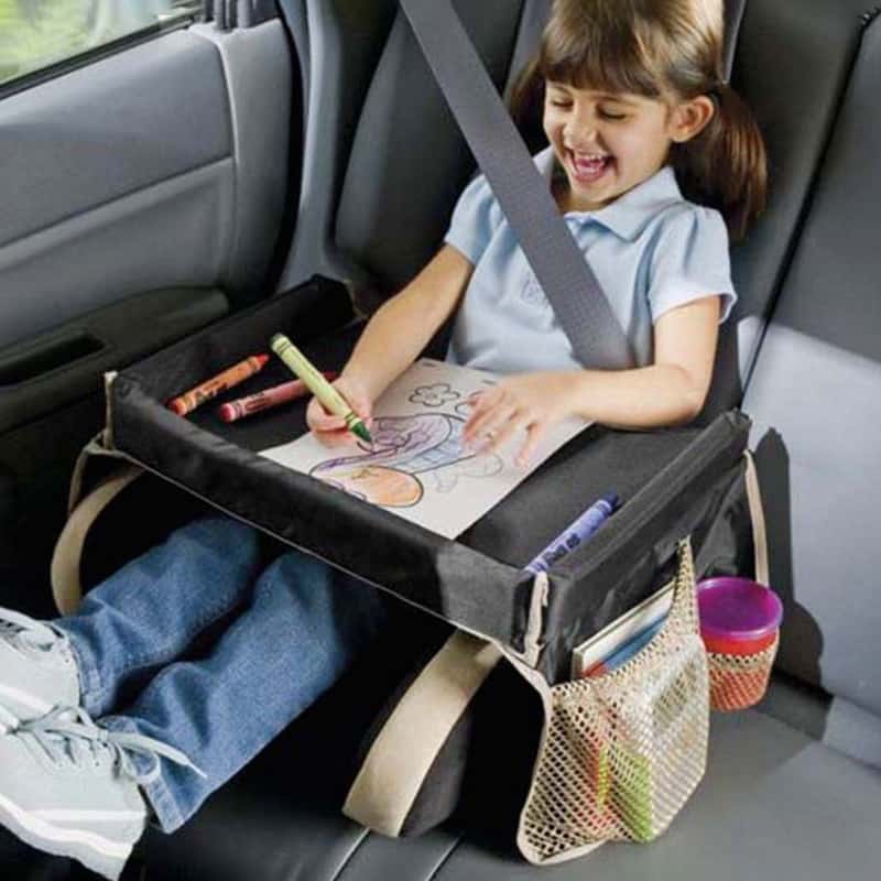 Faltbare Auto Sitz Zurück Organizer Tisch Tablett für Kinder Reise