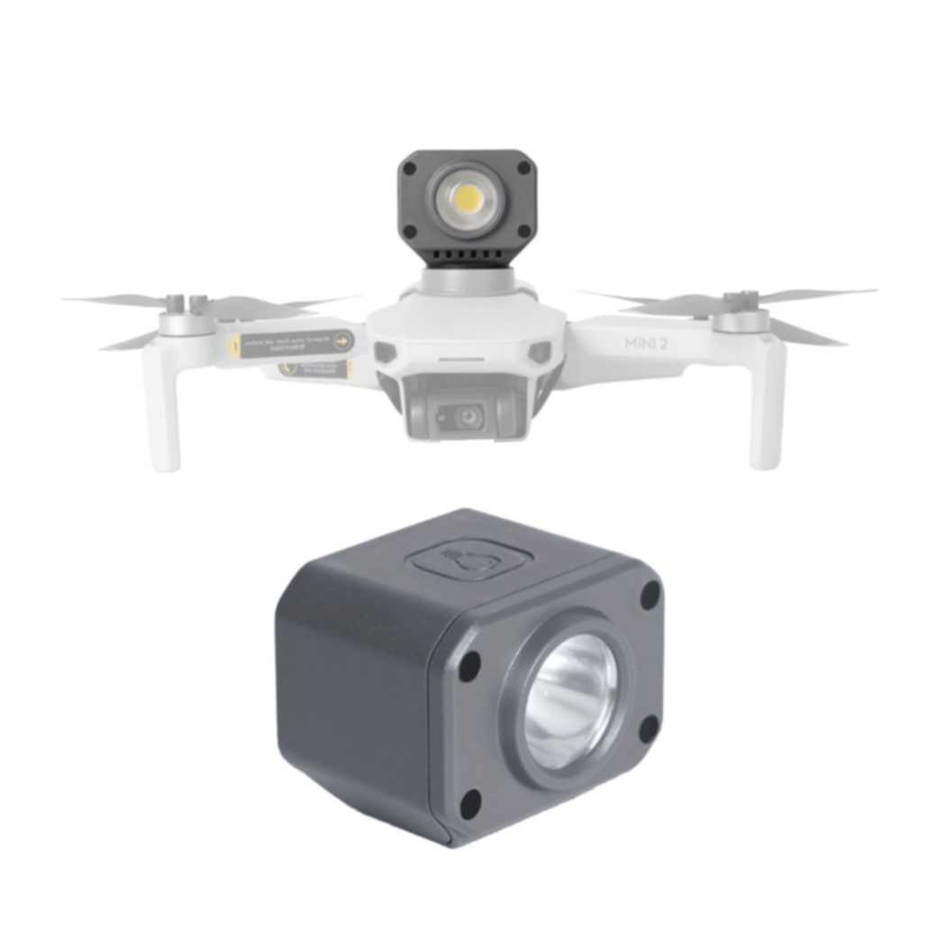 BeisDirect Nachtfluglicht Für DJI FLIP Drohne - LED Beleuchtung Mit Halterung - Suchscheinwerfer Für Nachtflüge