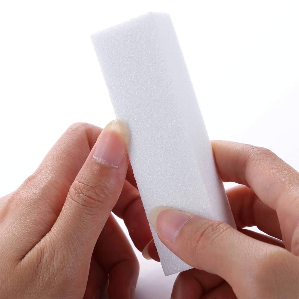 Nagelfeile 5 Stück – Für Maniküre Und Pediküre, Weich, Weiß