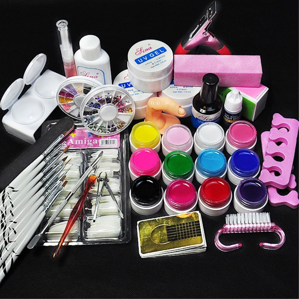 Nail Art Profi Acryl Nagelset Starter Kit 42 Tlg