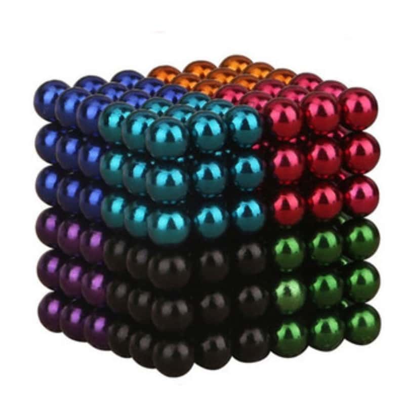 216 Stück Neodyme 5mm Magnete Kugeln Dekompression Spielzeug Stresskiller 