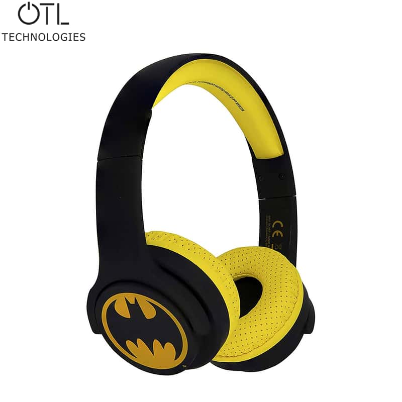 Wireless Bluetooth Over-Ear Kinder Kopfhörer Batman