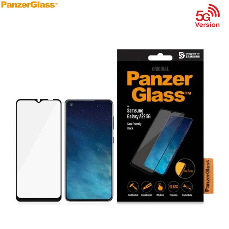 Schutzhüllen und Displayglas von Panzerglass für die Galaxy-S22