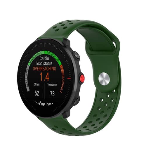SKM Ersatzarmband Für Polar Ignite/Unite – 20 Mm, Silikon, Beige, Universalgröße