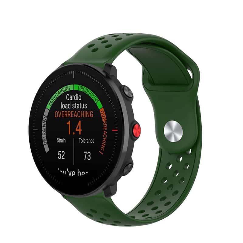 Flikkeren huurling Ga trouwen Polar Vantage M Silikon Sport Armband Dunkelgrün