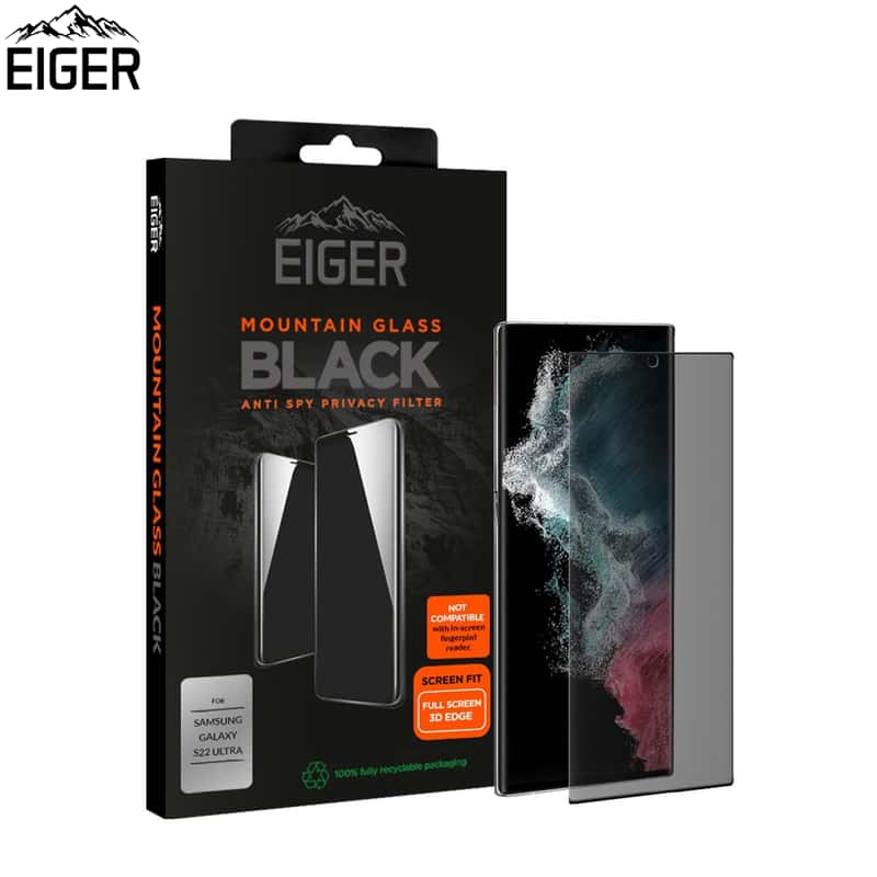Eiger Galaxy S22 Ultra 5G Mountain Privacy Glas