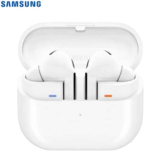 Samsung Galaxy Buds3 Pro ホワイト ケース付き Samsung Galaxy Buds3 Pro ANC BT Kopfhörer in Weiss