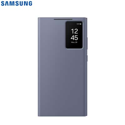 Für Samsung Galaxy S24 S24+ S24 Ultra Handy Hülle Slim Leder Schutzhülle  Tasche