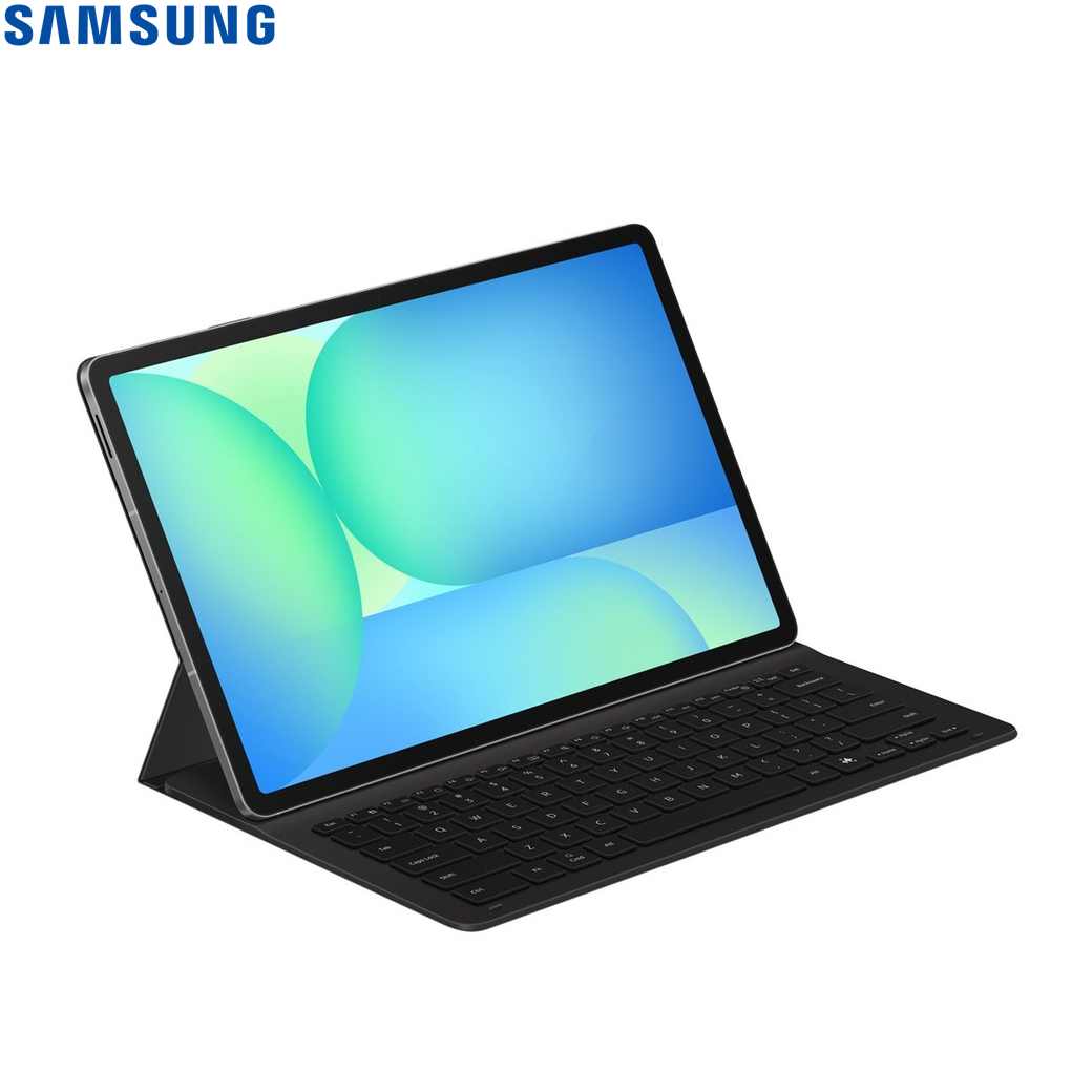 Galaxy Tab S10 FE+ Plus Keyboard Slim Hülle Schwarz