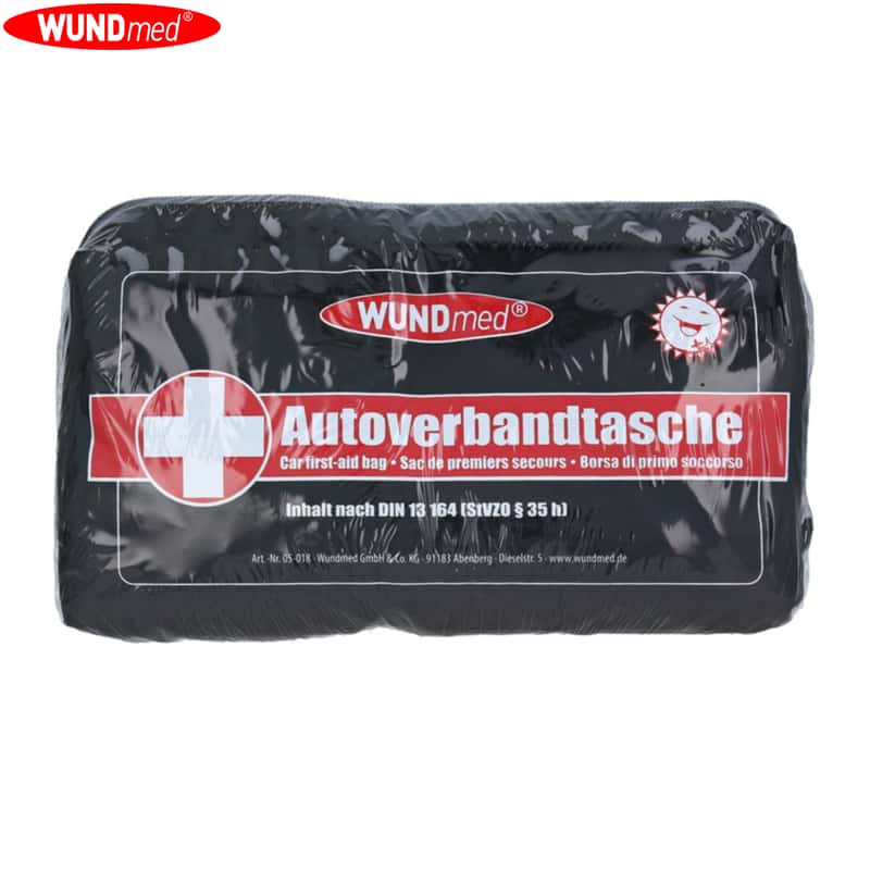 WUNDmed Autoverbandtasche Erste Hilfe Set (DIN 13164)