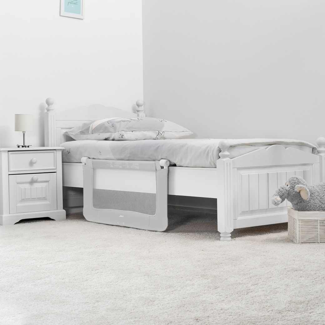 LIFEZEAL Baby Bettgitter 120x42cm - Sicherheitsgitter Mit Schaumstoff