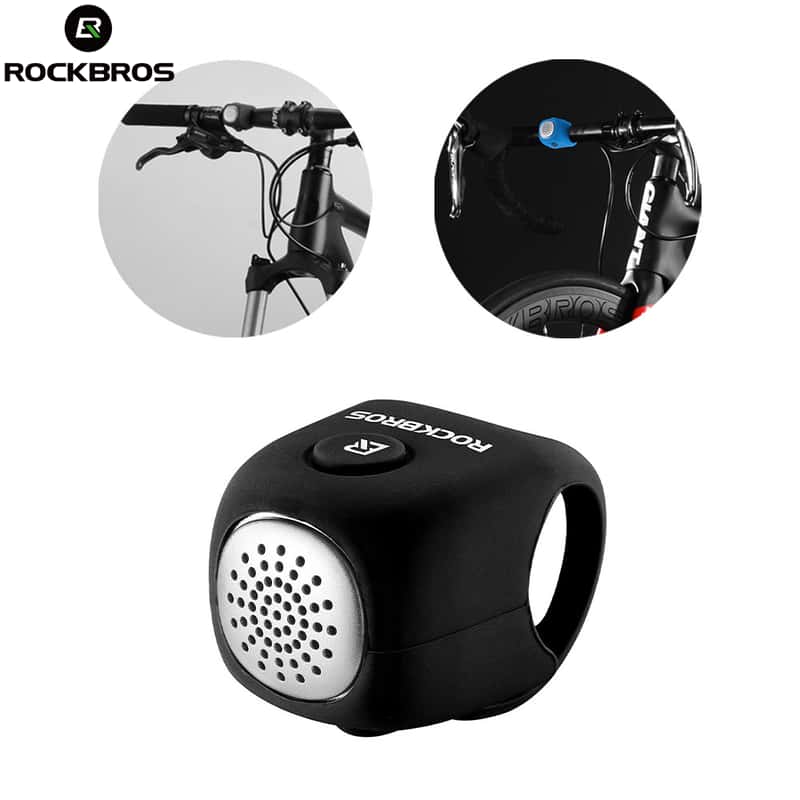 RockBros 90dB Elektrische Fahrradklingel Hupe