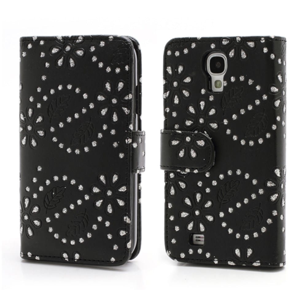 Samsung Galaxy S4 Glitzer Leder Flipcase Schwarz Naudotiems įrenginiams suteikiama 1 mėnesio gražinimo garantija. samsung galaxy s4 glitzer leder
