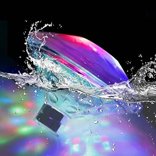 Schwimmendes LED Pool Licht Bunte Badewannen Lampe