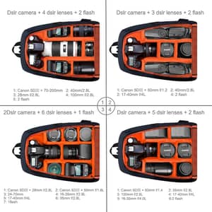 GROßER DSLR Fotografie-Rucksack Von HDM Retail – Schützt Kamera & Zubehör (bis 47x35x14 Cm) GROßER DSLR Fotografie-Rucksack Von HDM Retail – Schützt Kamera & Zubehör (bis 47x35x14 Cm)