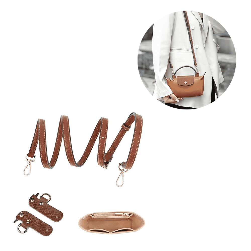 16x9cm) Stoff Handtaschen Organizer für Longchamp