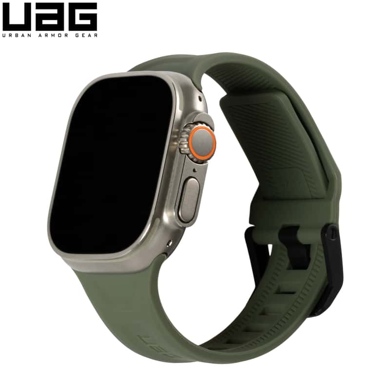 UAG Apple Watch 49 45 44 42 mm Scout Armband Dunkelgr n