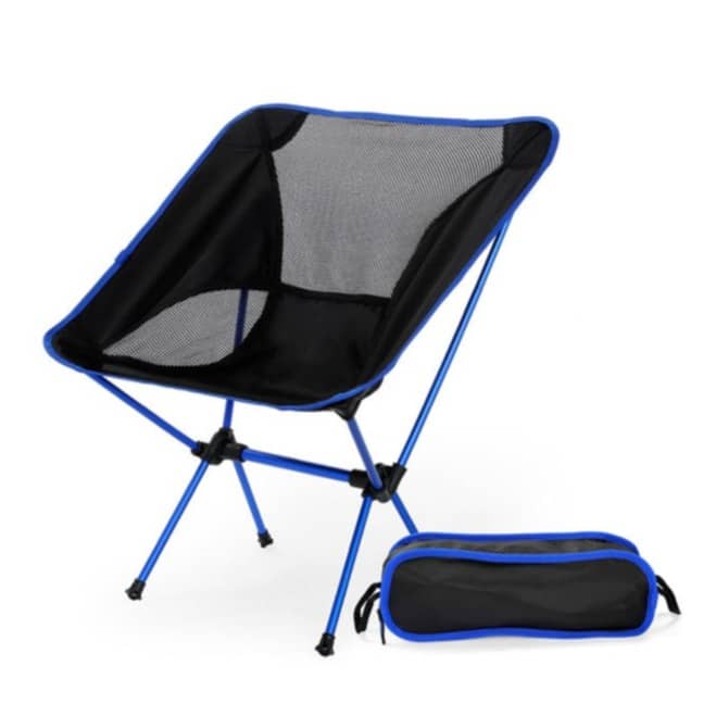 Ultraleichter Outdoor Camping Stuhl Festival Sessel Blau