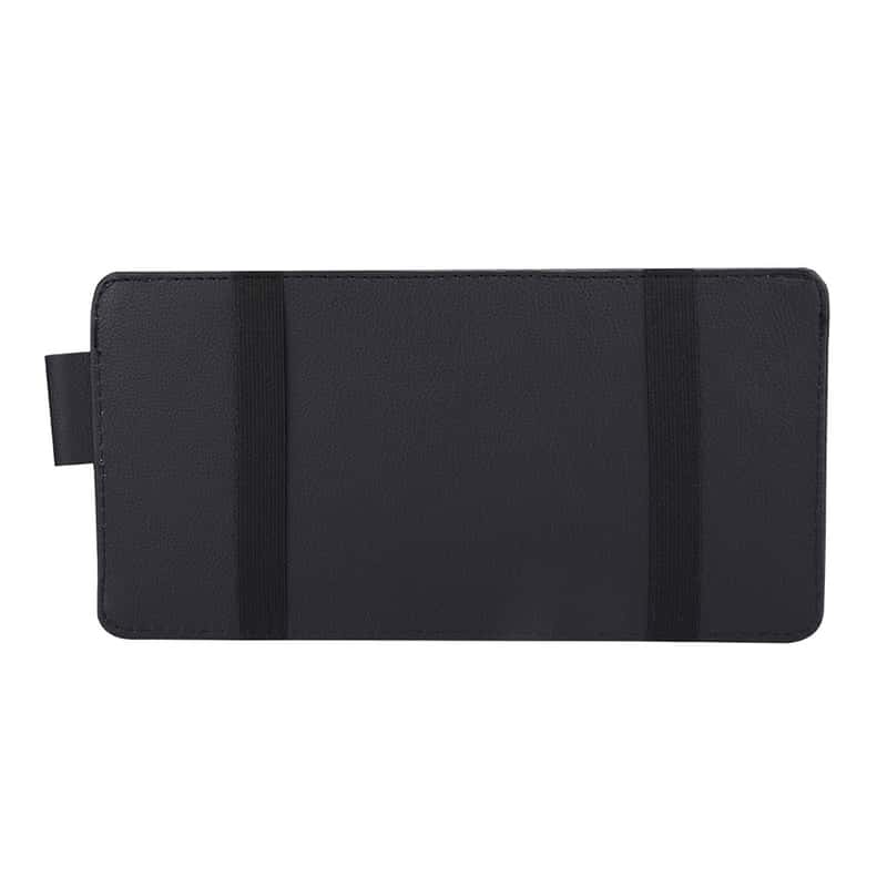 Sonnenblende Organizer CD Halter Multifunktion Tasche Karten Brillenhalter Grau