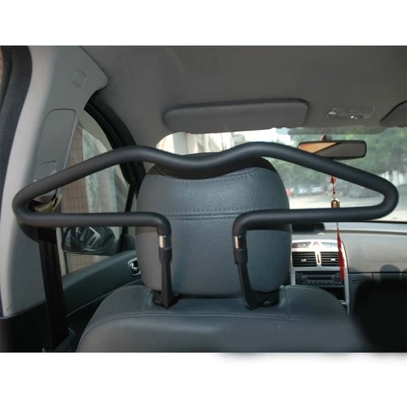 Auto-Kleiderbügel mit Griff zum Aufhängen, weicher Rücksitz für