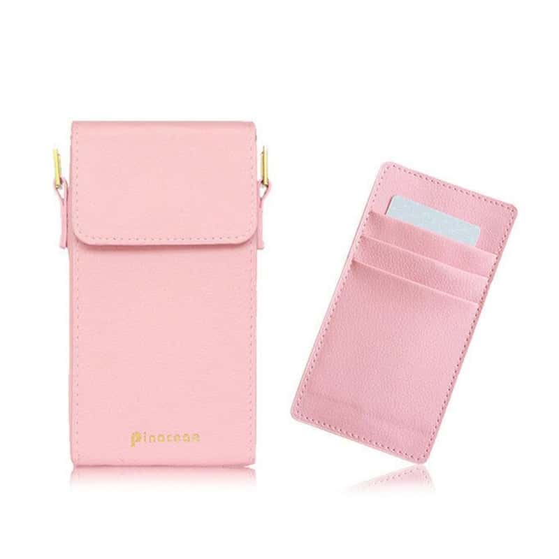 Universal Digitalkamera Tasche mit Gürtelschlaufe und Tragegurt in lila violett Universal Digitalkamera Tasche mit Gürtelschlaufe und Tragegurt in lila violett