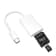 USB C auf SD / Micro SD Kartenlesegerät OTG Card Reader - Weiss