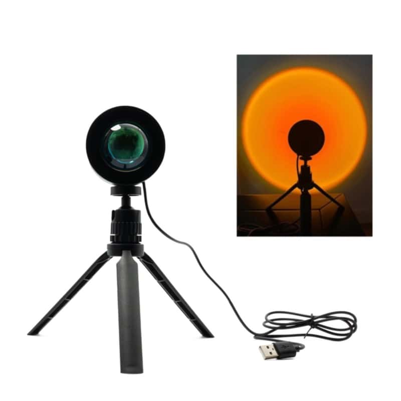 Sonnenuntergang Projektor Lampe Nachtlicht + Tripod