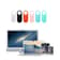 (6er Set) - Privatsphären Kamera Abdeckung Webcam Cover Schutz Sticker mit Slider - Bunt 