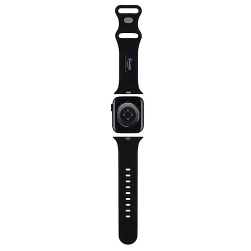 Hello Kitty Apple Watch (41/40/38mm) Armband Schwarz