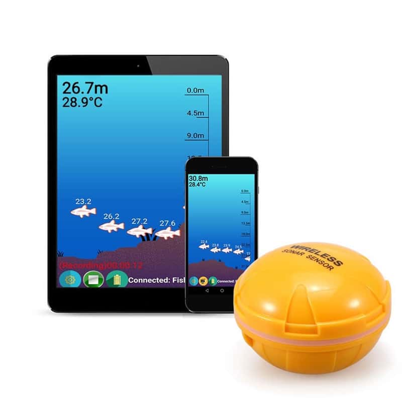 Sonarsensor Fischfinder drahtloser Handy-Sonarsensor Fischfinder Fischfinder für iOS App