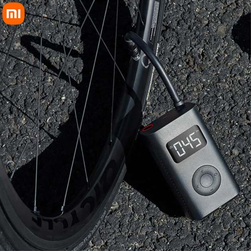 Xiaomi LED Auto Reifenpumpe Velo Fahrrad Luftpumpe